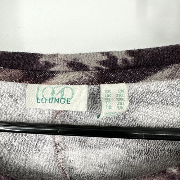 LOGO Lounge tunic top ruffle Hem Long sleeve Size‎ 2XL - Picture 3 of 6